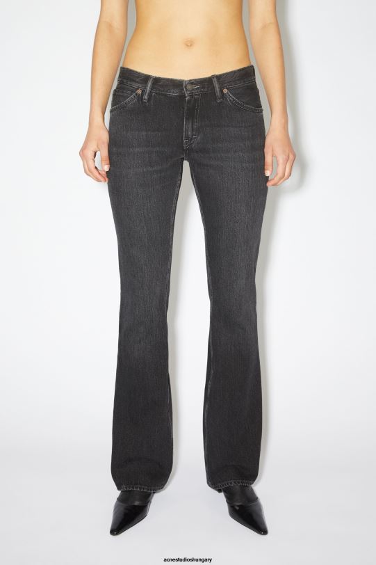 Acne Studios ruházat fekete B826R237 slim fit farmer - 2005